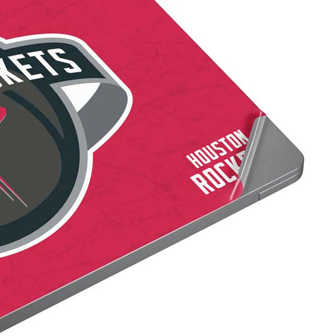 NBA Houston Rockets Distressed Universal Laptop 16.6in (13.4 x 9.7in) Skin
